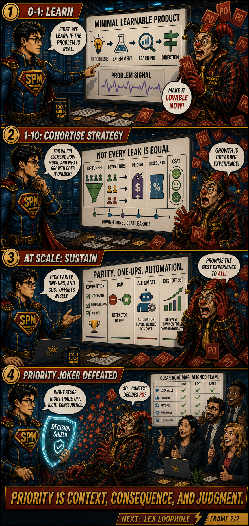 Super Prod-Man faces the Priority Joker in part two.